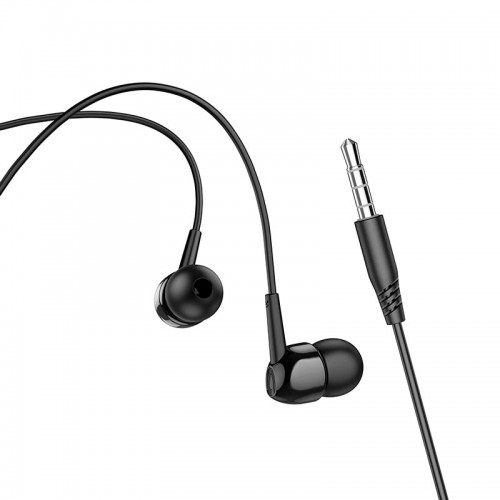 Навушники HOCO celestial universal earphones with microphone M99 black