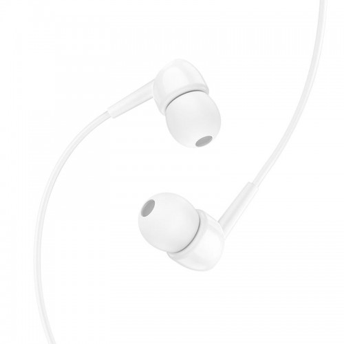 Навушники HOCO celestial universal earphones with microphone M99 white