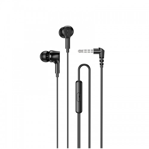 Навушники HOCO Ingenious universal earphones with microphone M102 |1.2M, 90°| black