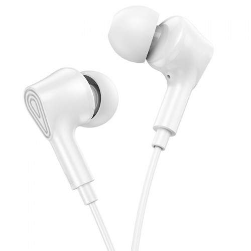 Навушники HOCO Ingenious universal earphones with microphone M102 |1.2M, 90°| black