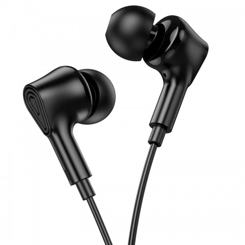 Навушники HOCO Ingenious universal earphones with microphone M102 |1.2M, 90°| black