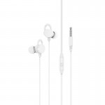Навушники HOCO Rhyme universal earphones with microphone M103 white