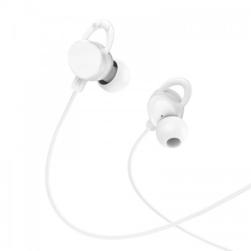 Наушники HOCO Rhyme universal earphones with microphone M103 white