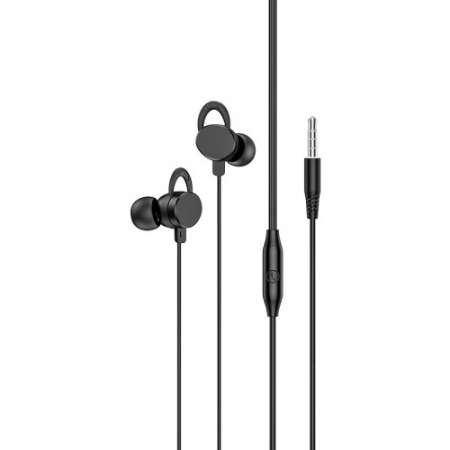 Навушники HOCO Rhyme universal earphones with microphone M103 black