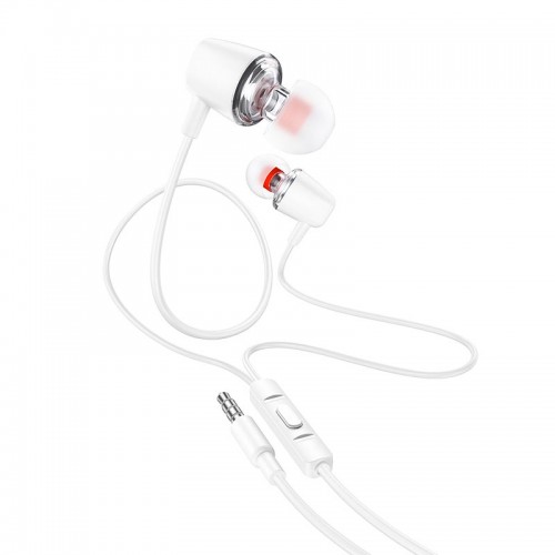 Наушники HOCO Discoverer universal earphones with mic M107