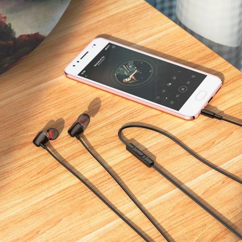Наушники HOCO Discoverer universal earphones with mic M107