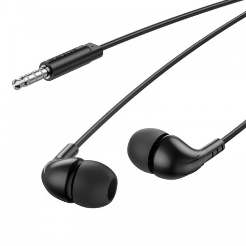 Наушники Borofone Craft universal earphones with mic BM83 black