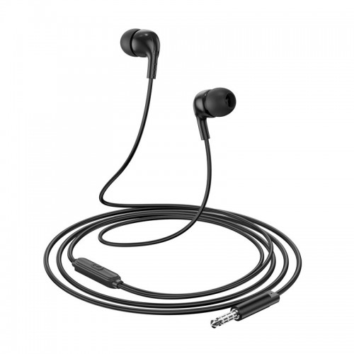 Наушники Borofone Craft universal earphones with mic BM83 black