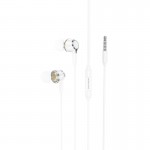 Навушники Borofone Miller universal earphones with microphone BM90 white