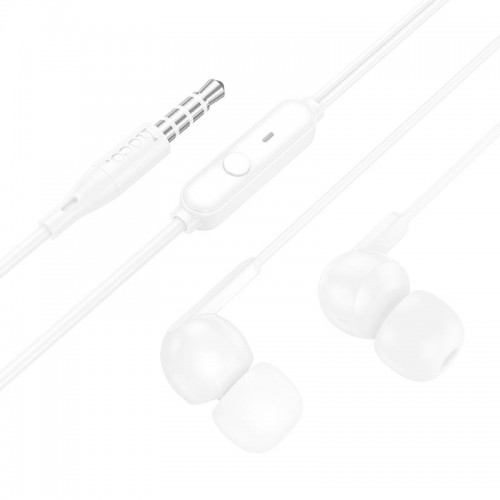 Навушники HOCO Wide universal earphones with microphone M124 black