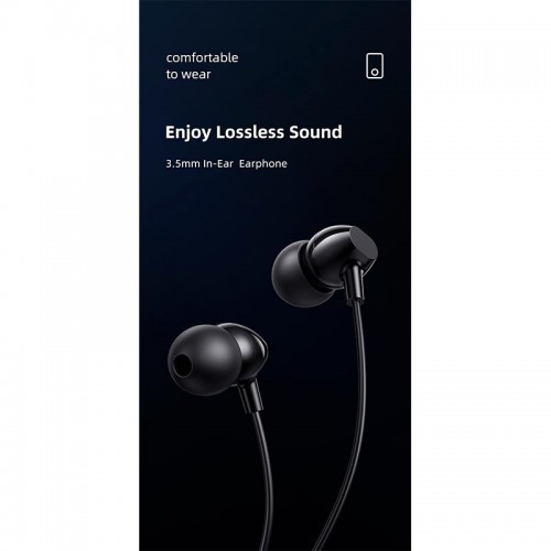 Навушники USAMS In-Ear Earphone US-SJ594 EP-47 |3.5mm| white