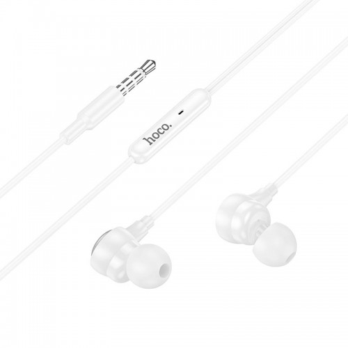 Навушники HOCO Benevolent universal earphones with microphone M116 |1.2M, 3.5mm| black