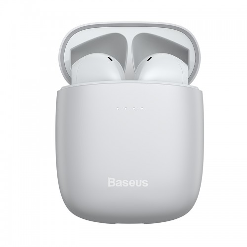 Навушники Bluetooth BASEUS Encok True Wireless Earphones W04 Pro white