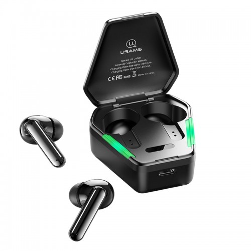 Навушники Bluetooth USAMS TWS Gaming Earbuds jy Series |BT5.0| black