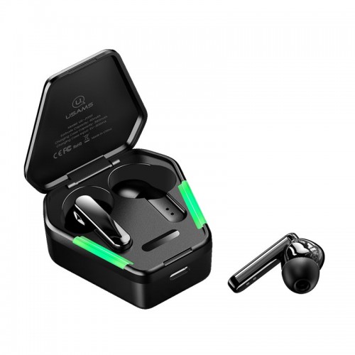 Навушники Bluetooth USAMS TWS Gaming Earbuds jy Series |BT5.0| black