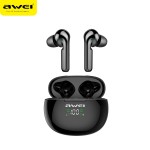 Навушники Bluetooth AWEI T15P TWS IPX5 |BT5.1, 45/390mAh, 7Hours| black