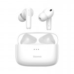 Навушники Bluetooth BASEUS SIMU ANC True Wireless Earphones S2 |42/480mAh, 6/24Hours| (NGS2-02) white