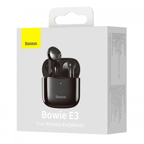 Наушники Bluetooth BASEUS True Wireless Earphones Bowie E3 IP64 |BT5.0, 35/300mAh, 5H, Location, OTA| (NGTW080001)