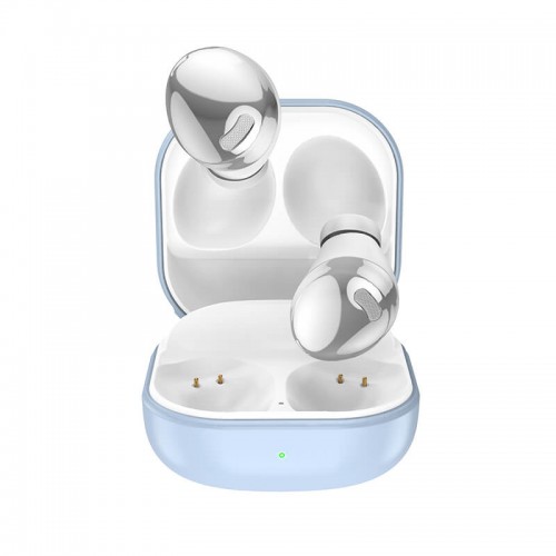 Навушники Bluetooth BOROFONE Magic rhyme true wireless BT headset BW10 |BT5.1, 4h, 30/350mAh| blue