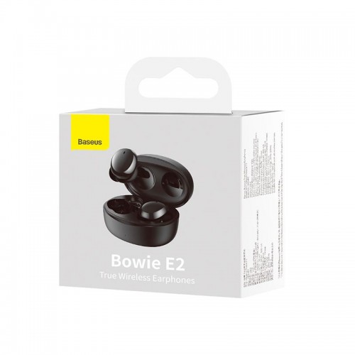 Навушники Baseus True Wireless Earphones Bowie E2 |BT5.2, 40/300mAh, 5H, Location, OTA| (NGTW090001) purple