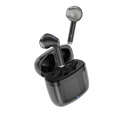 Навушники Bluetooth Hoco Clear Explore Edition true wireless BT headset EW15 |BT5.1, 30/300mAh, 4h| black