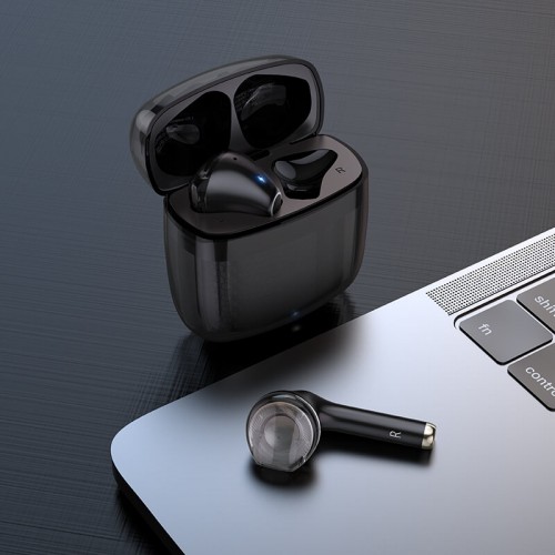 Навушники Bluetooth Hoco Clear Explore Edition true wireless BT headset EW15 |BT5.1, 30/300mAh, 4h| black