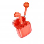 Навушники Bluetooth Hoco Clear Explore Edition true wireless BT headset EW15 |BT5.1, 30/300mAh, 4h| red