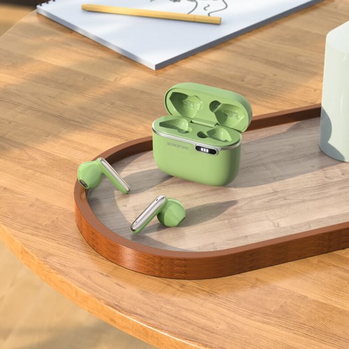 Наушники Bluetooth BOROFONE Leisure true wireless BT headset BW12 |BT5.1, 30/250mAh, 4h|