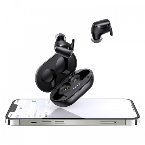 Навушники Bluetooth USAMS TWS Earbuds LX08 |BT5.0, 30/300mAh, 4h| black