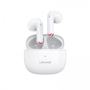 Навушники Bluetooth USAMS TWS NX10 |BT5.2, 35/320mAh, 5h| white