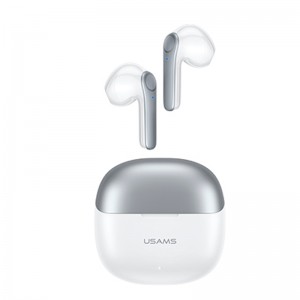 Навушники Bluetooth USAMS TWS Earbuds XH09 |BT5.1, 35/300mAh, 5.5h| white
