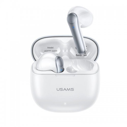 Навушники Bluetooth USAMS TWS Earbuds XH09 |BT5.1, 35/300mAh, 5.5h| white
