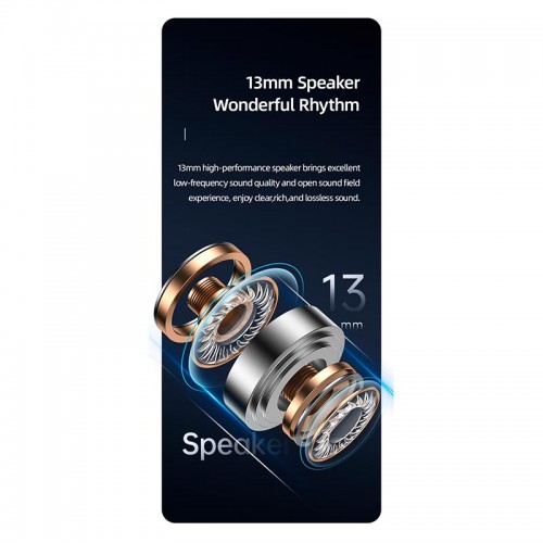 Навушники Bluetooth USAMS TWS Earbuds XH09 |BT5.1, 35/300mAh, 5.5h| pink