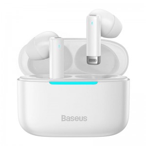 Навушники BASEUS True Wireless Earphones Bowie E9 |BT5.3, 40/400mAh, 5h| (NGTW120002) white
