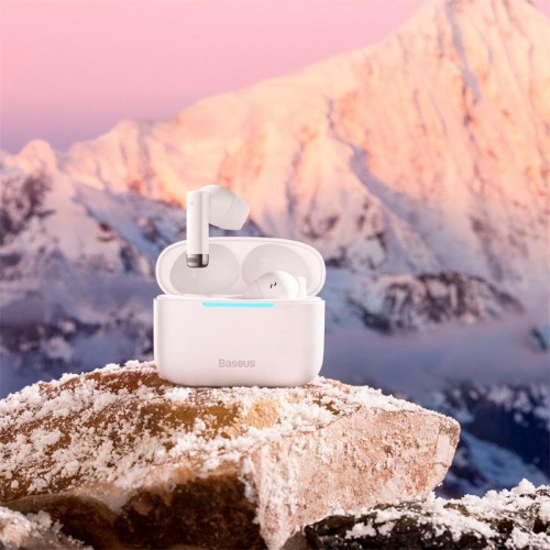 Навушники BASEUS True Wireless Earphones Bowie E9 |BT5.3, 40/400mAh, 5h| (NGTW120002) white