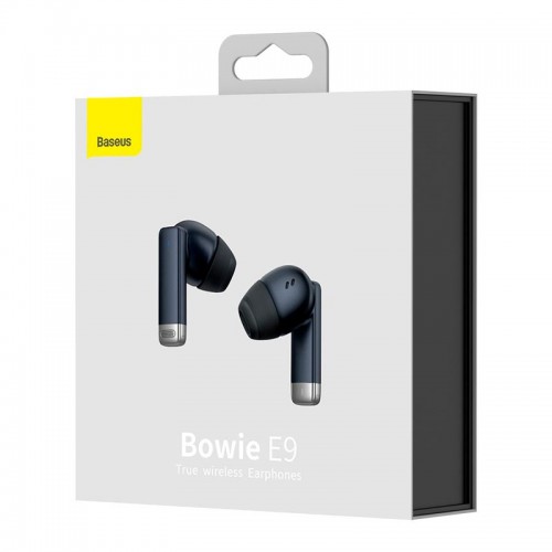 Навушники BASEUS True Wireless Earphones Bowie E9 |BT5.3, 40/400mAh, 5h| (NGTW120002) white