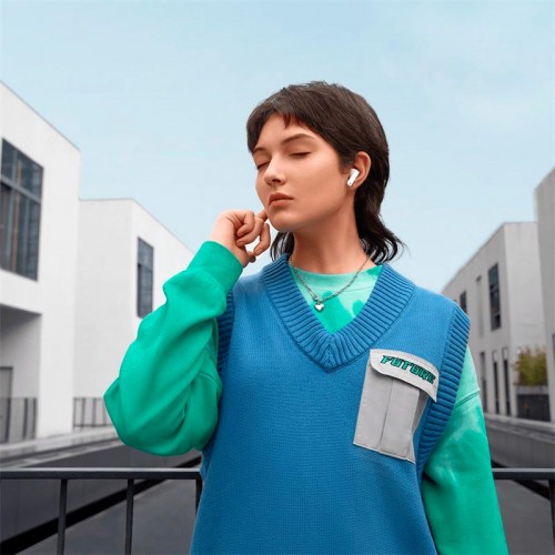 Навушники BASEUS True Wireless Earphones Bowie M2 |BT5.2, ANC, 40/400mAh, 5h| (NGTW140002) white