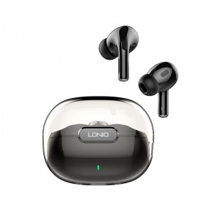 Навушники LDNIO TWS HD Audio BT Earbuds T02 |BT5.3, 30/300mAh, 4h| black