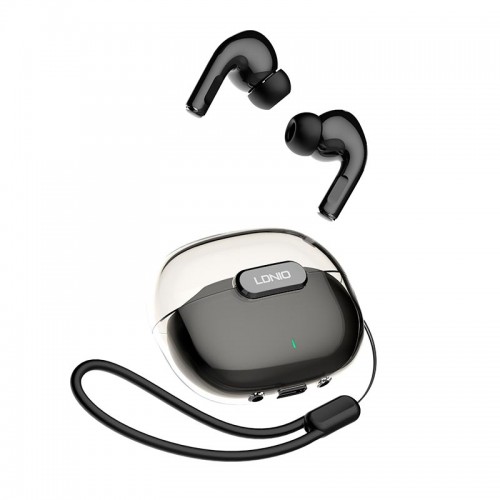 Навушники LDNIO TWS HD Audio BT Earbuds T02 |BT5.3, 30/300mAh, 4h| black