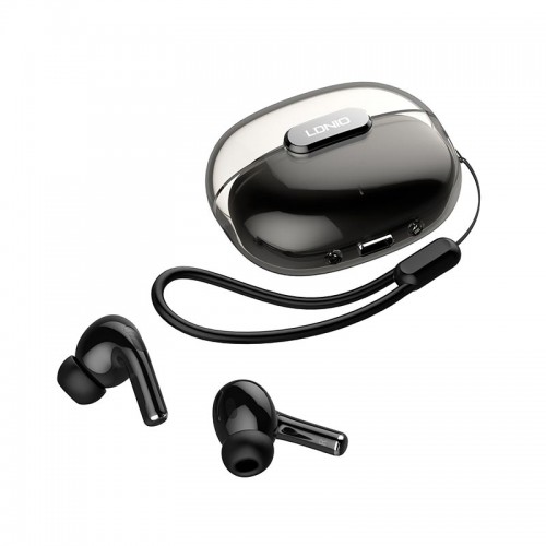Навушники LDNIO TWS HD Audio BT Earbuds T02 |BT5.3, 30/300mAh, 4h| black