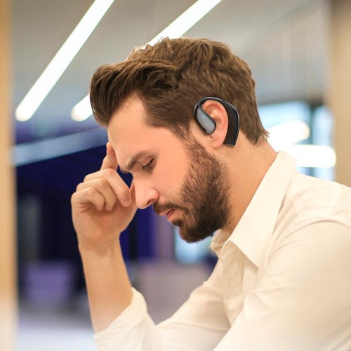 Навушники HOCO EQ4 Graceful true wireless BT headset |BT5.3, 500mAh, 12h| blue