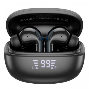 Навушники HOCO Energy true wireless ANC + ENC noise reduction BT headset EQ5 |BT5.3, 40/300mAh, 7h| black