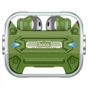 Навушники Hoco Trendy true wireless BT gaming headset EW55 |BT5.3, 30/300mAh, 4h| army-green