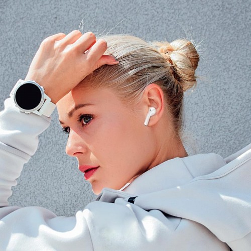 Навушники HOCO Generoso true wireless BT headset EW56 |BT5.3, 30/300mAh, 4h| white