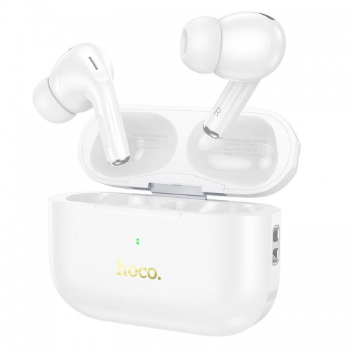 Навушники HOCO Generoso true wireless ANC noise reduction BT headset Ew56 Plus |BT5.3, 30/300mAh, ANC, 4h| white