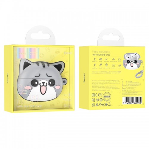 Навушники HOCO EW48 True wireless stereo headset |BT5.3, 30/300mAh, 4h| misty cat