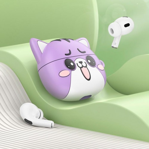 Навушники HOCO EW48 True wireless stereo headset |BT5.3, 30/300mAh, 4h| glacier cat