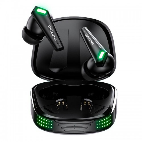 Навушники Bluetooth Onikuma T308 |BT5.3, 40/300mAh, 6h| black