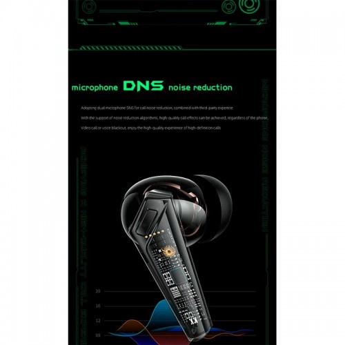 Навушники Bluetooth Onikuma T308 |BT5.3, 40/300mAh, 6h| black