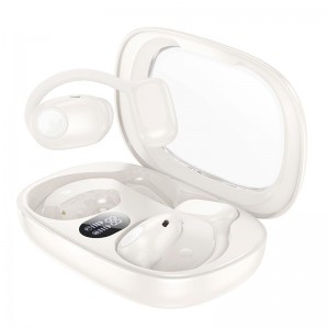 Навушники HOCO Spectrum true wireless BT headset EA1 |BT5.3, 90/500mAh, 10h| Milky white
